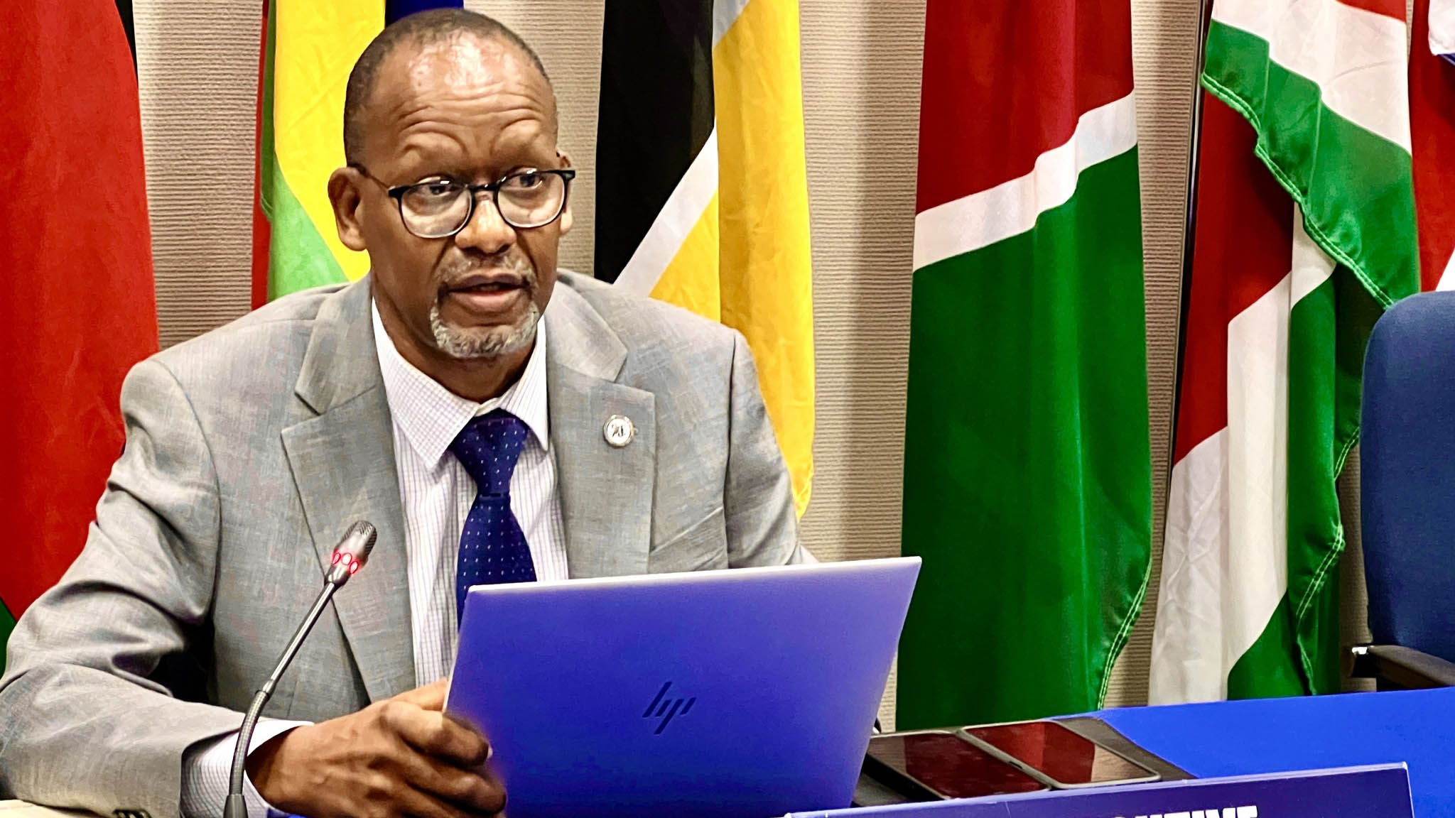 The Southern African Development Community Executive Secretary, His Excellency Elias Magosi. (Courtesy pics)